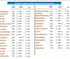 america index performance